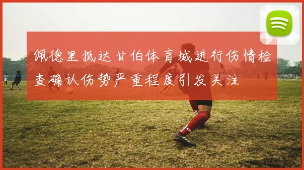佩德里抵达甘伯体育城进行伤情检查确认伤势严重程度引发关注
